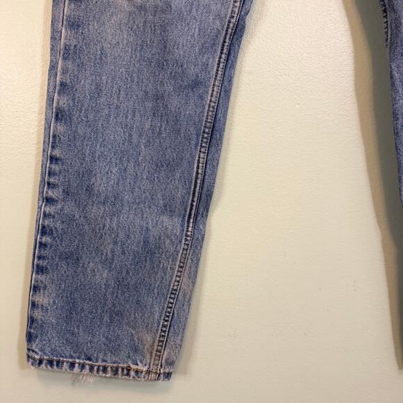 Levis 505 Jeans Men 34X30 Blue Denim Straight Leg Regular Fit Casual Medium Wash - Picture 11 of 12